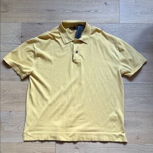 Banana Republic Mustard Polo Shirt